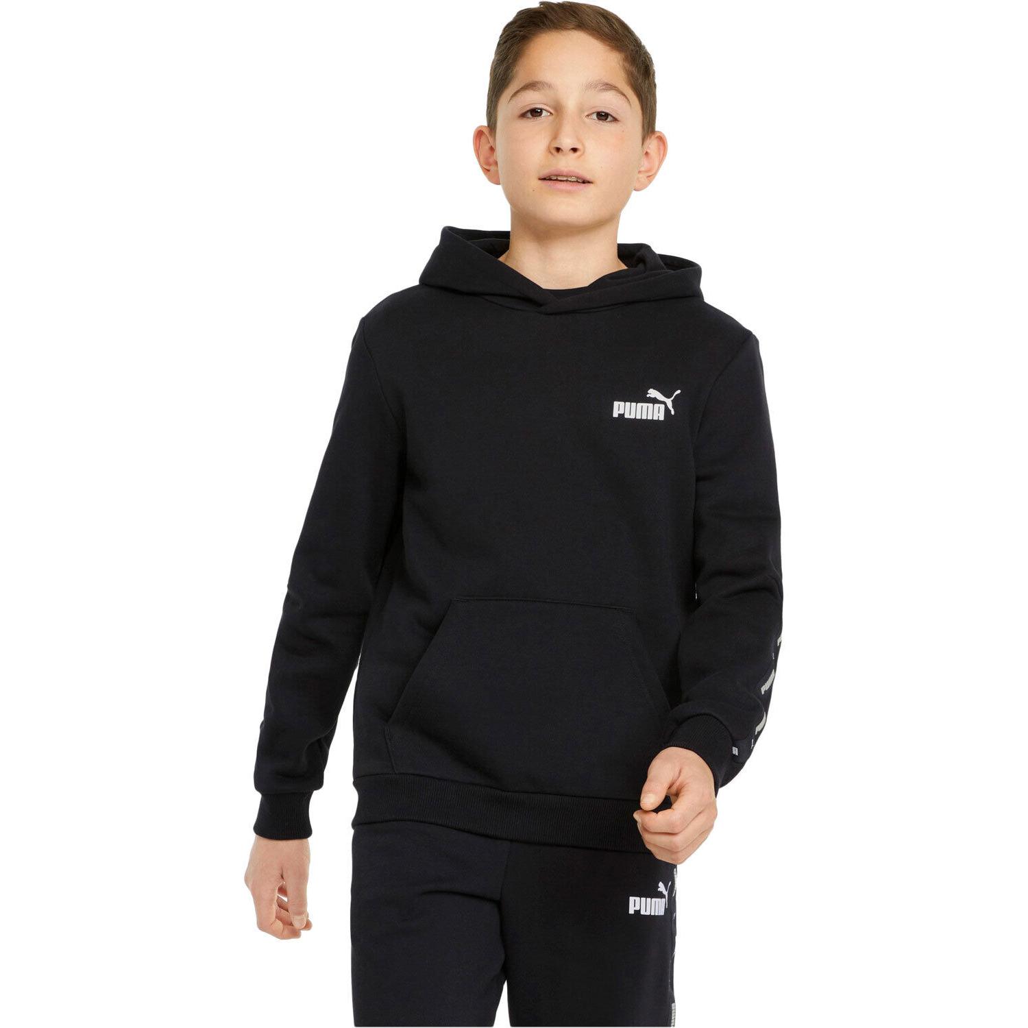 SUDADERAS Y JERSÉIS NIÑO Puma ESS TAPE HOODIE FL B NEGRO