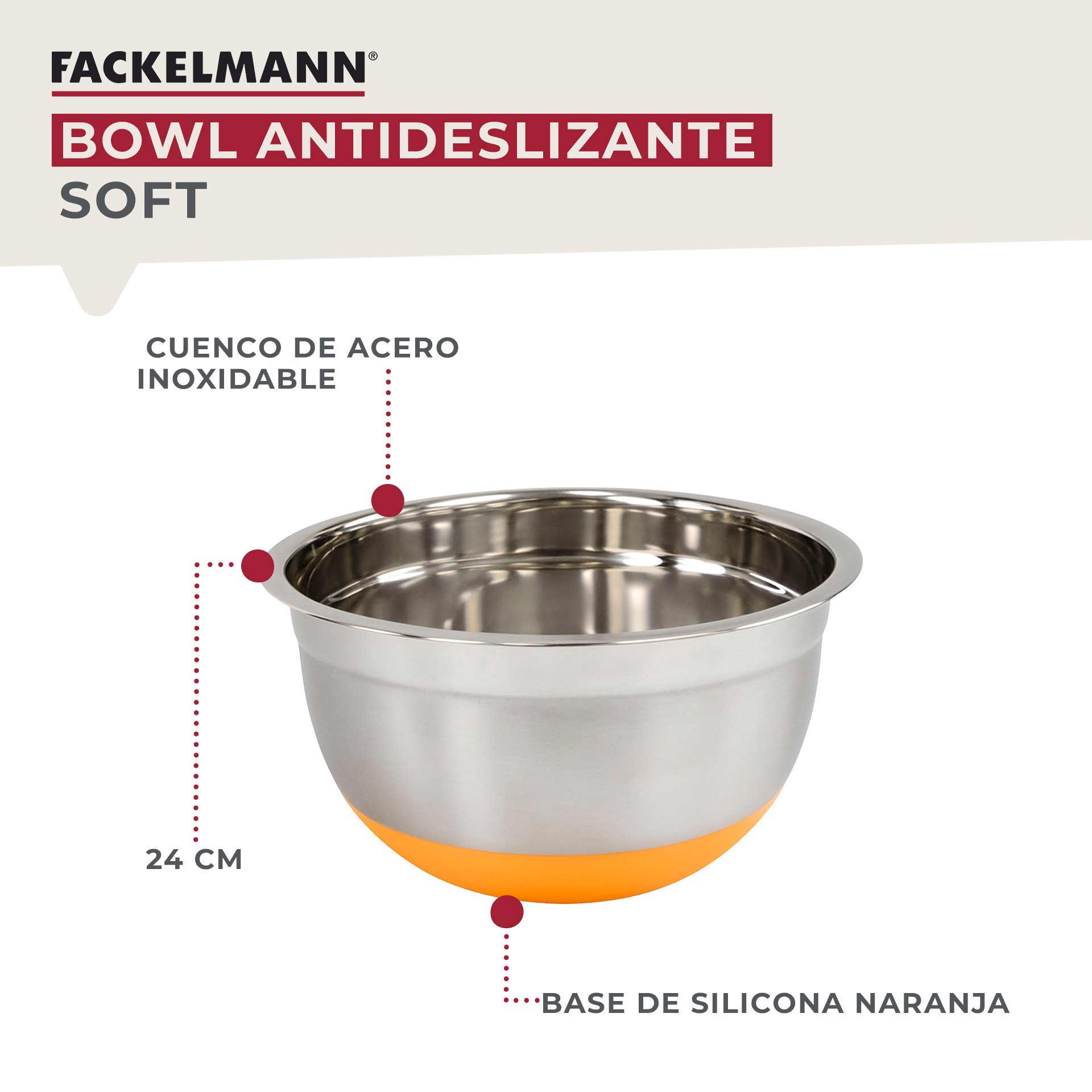 Fackelmann Cazuela Clasica F. C-A 20 Cm barro        color marrón 1 ud-s