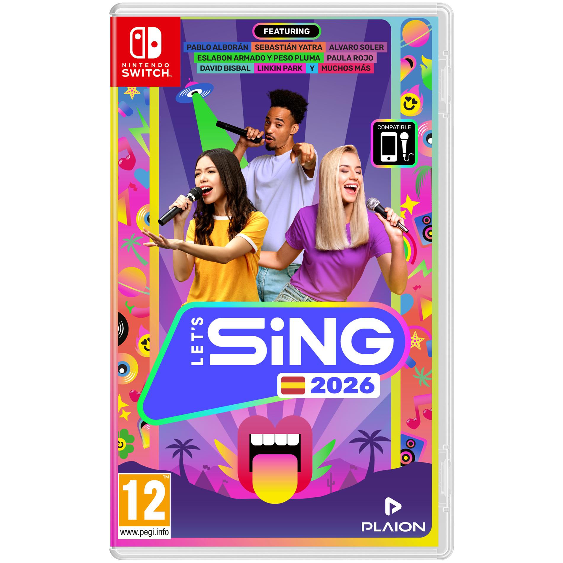 Let's Sing 2026 - Nintendo Switch - Nuevo precintado - PAL España