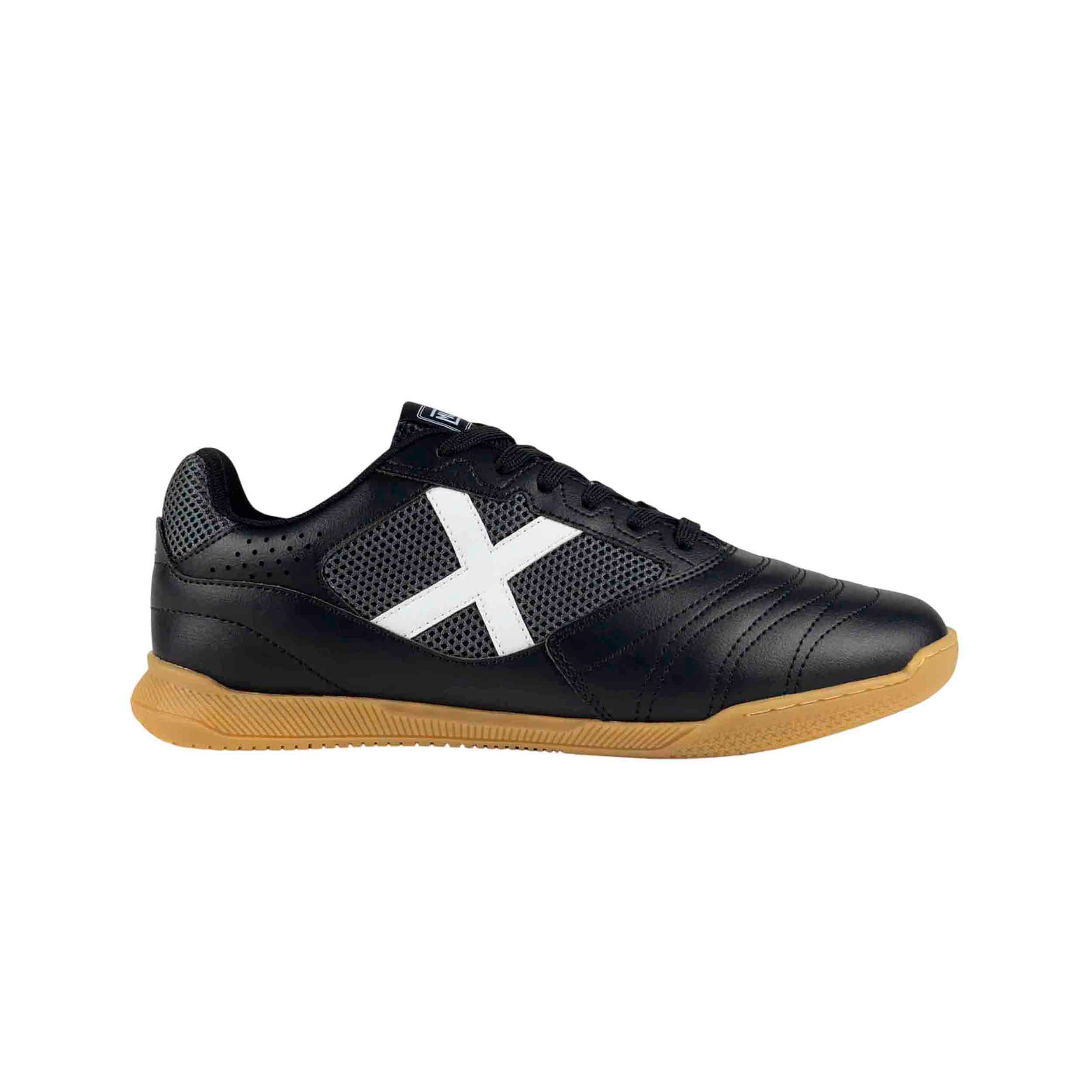Munich - Zapatillas fútbol sala Debut hombre de PU y mesh transpirable con suela goma interior para control preciso