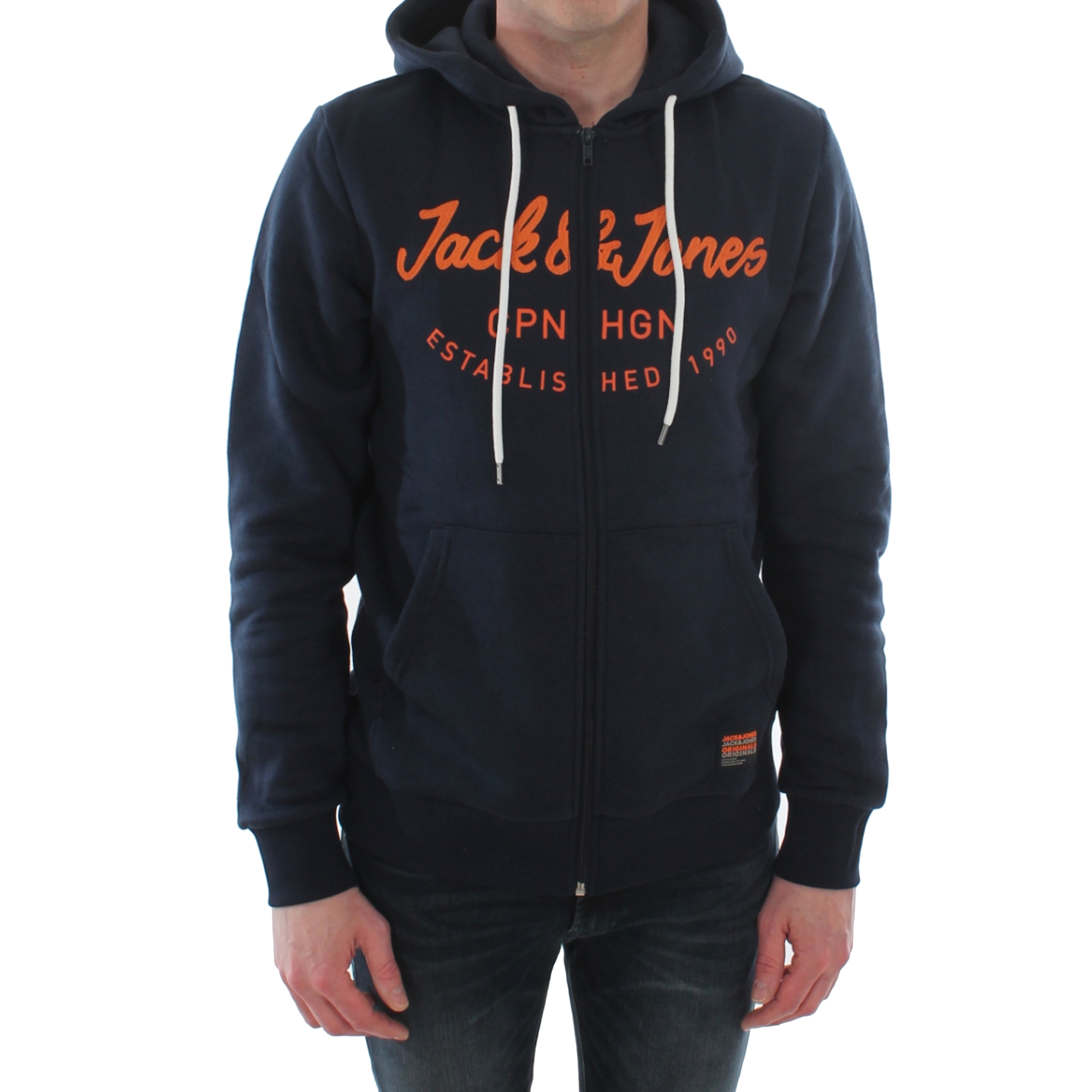 JACK&JONES Hombre Sudadera Jersey Cuello Capucha 23932