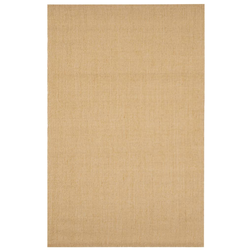 vidaXL Alfombra de sisal natural 66x100 cm Alfombras de área Alfombra de Piso para Sala de Estar Dormitorio Habitación Salón