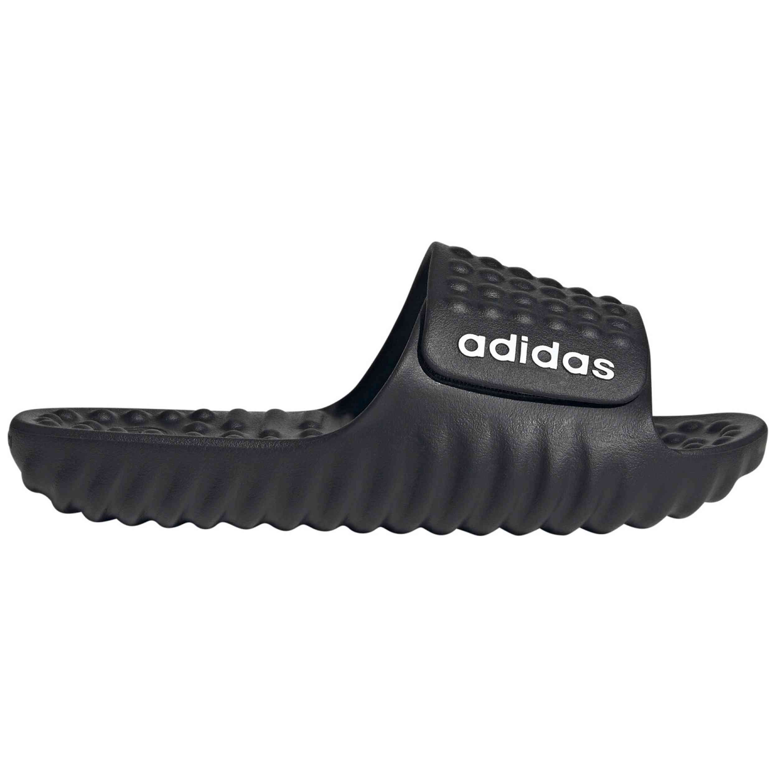 Chanclas Adidas modelo JS3570 para hombre y mujer en color CBLACK/FTWWHT/CBLACK