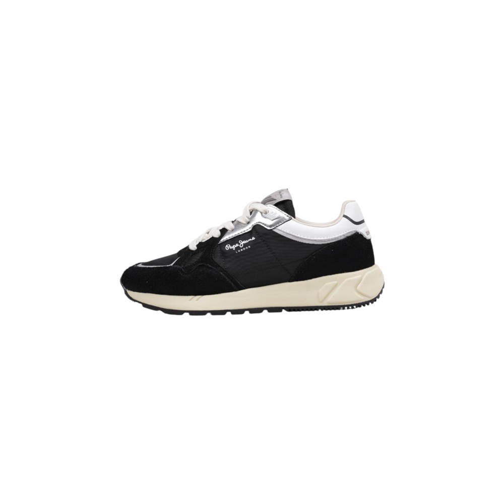 Pepe Jeans MARLON METAL W Deportivas Planas Mujer Negro