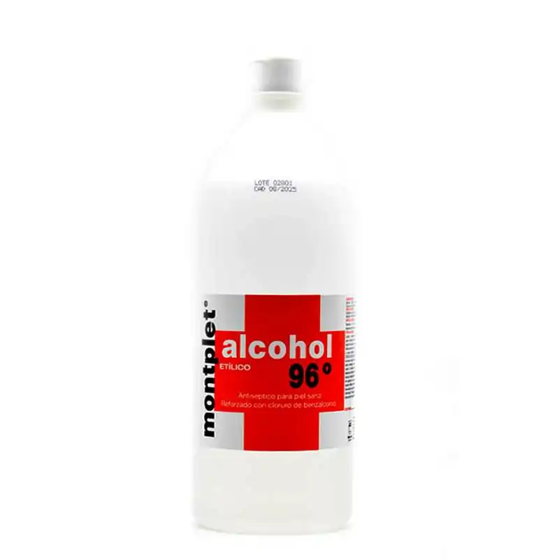 Camassia Alcohol Etílico 96º (parcialmente Desnaturalizado) 1000ml | Ingredientes Varios | Para la Preparación de Geles o Sprays Hidroalcohólicos Desinfectantes