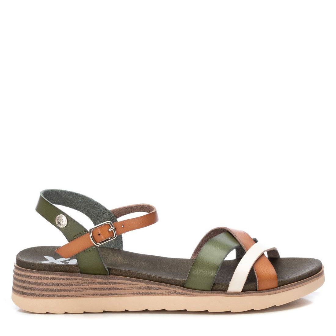 Xti Sandalias Khaki 142848-KAKI , para Mujer