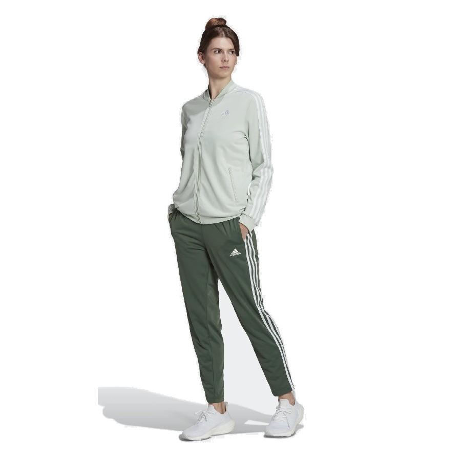 ADIDAS W 3S TR TS CHANDAL VERDE/BLANCO