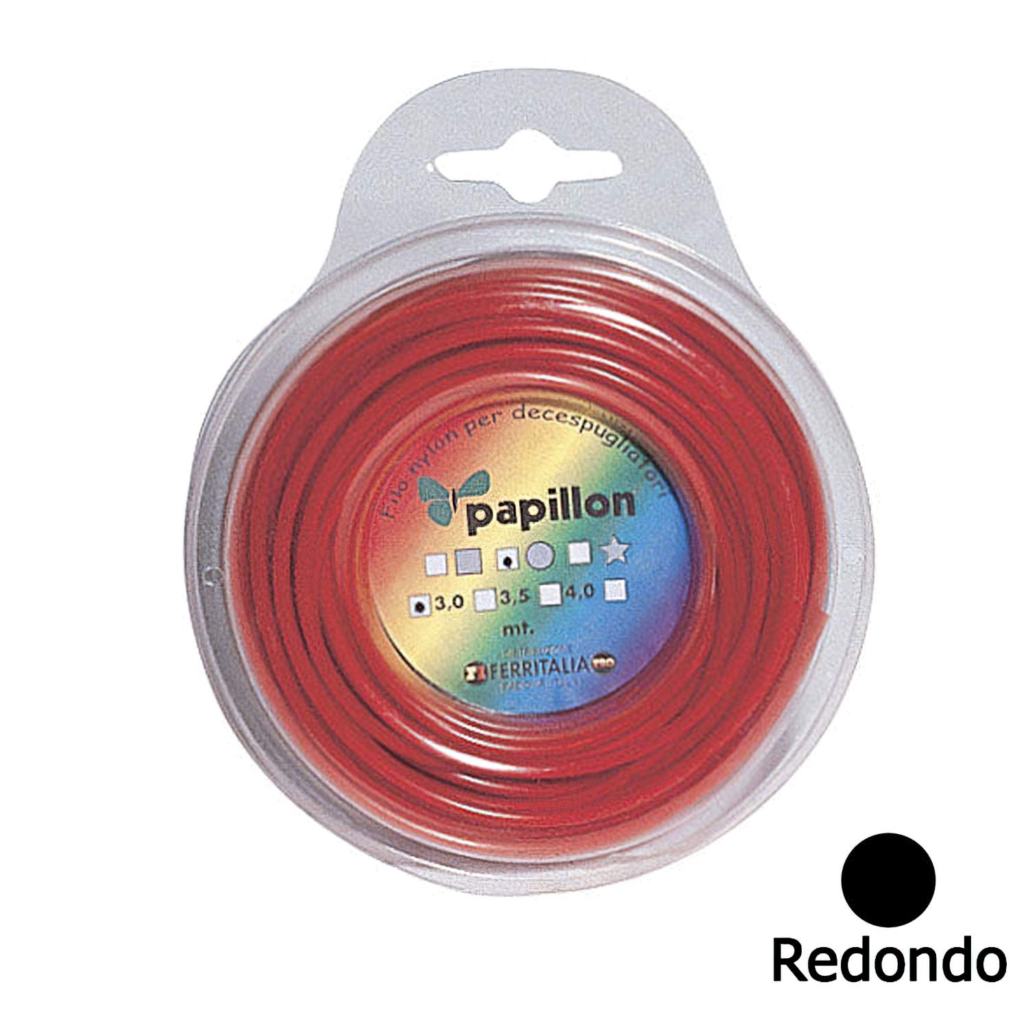 SANCO STORE - PAPILLON Hilo Nylon Redondo Profesional 3,0 mm. (9 Metros)