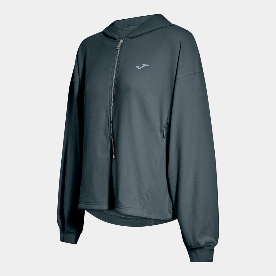 SUDADERA POLAR ABIERTA CON CAPUCHA MUJER JOMA SOFT