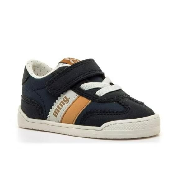 Zapatillas Barefoot Infantiles Mustang Free 49060F Azul con Puntera Ancha y Zero Drop