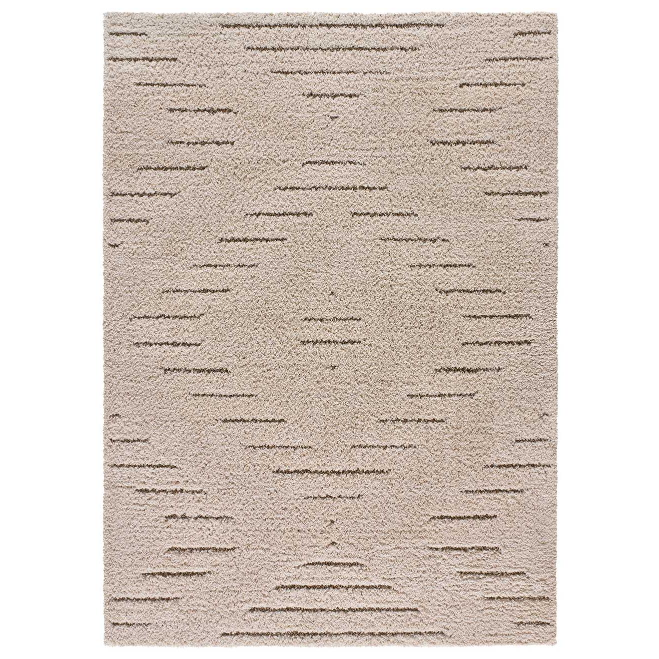 ATTICGO Alfombra de Interior Estilo Escandinavo en Crema - Atesa 80366 60x120, 120x170, 160x230, 200x290 cm