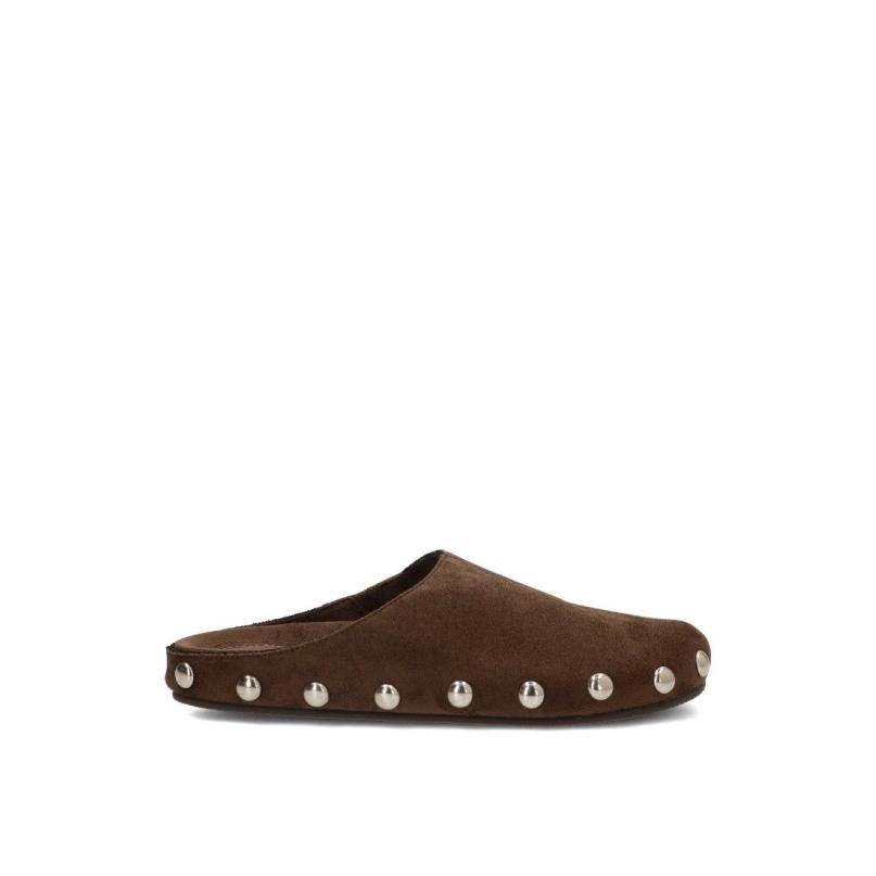 Zueco Corina - Mujer - Suela Plana - Modelo M6615 - Color Kakhi