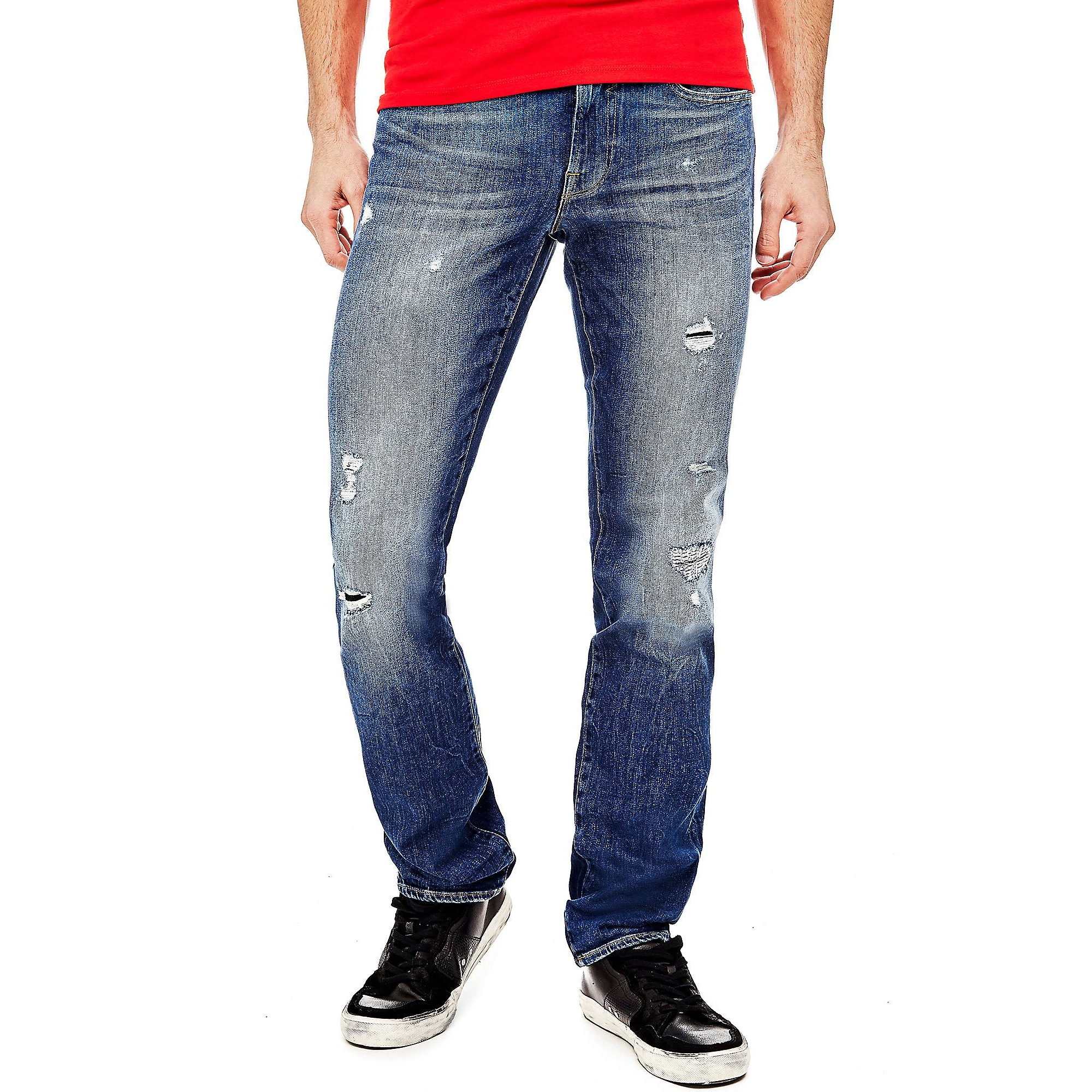 GUESS Hombre Jeans Vaqueros Pantalon skinny fit 21510