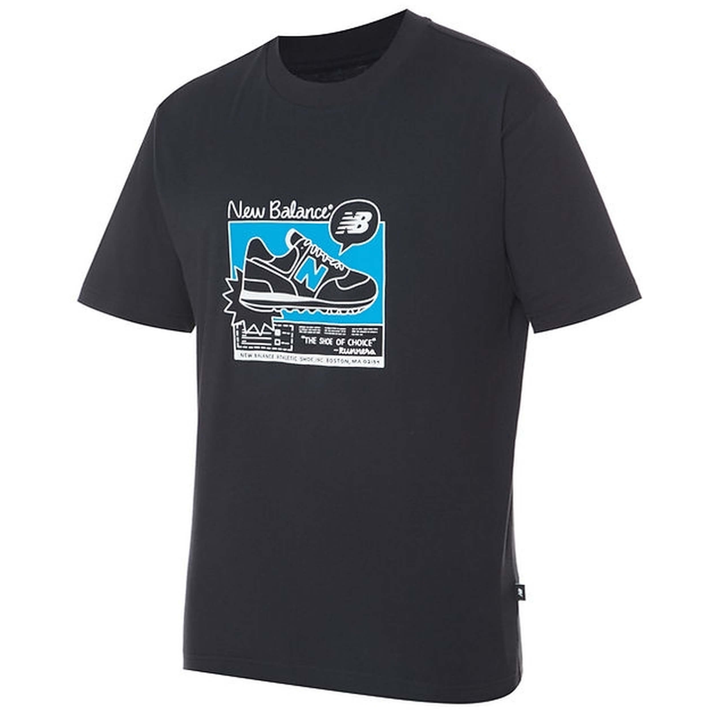 Camisetas De Manga Corta New Balance modelo MT41593BK para Hombre en color Negro