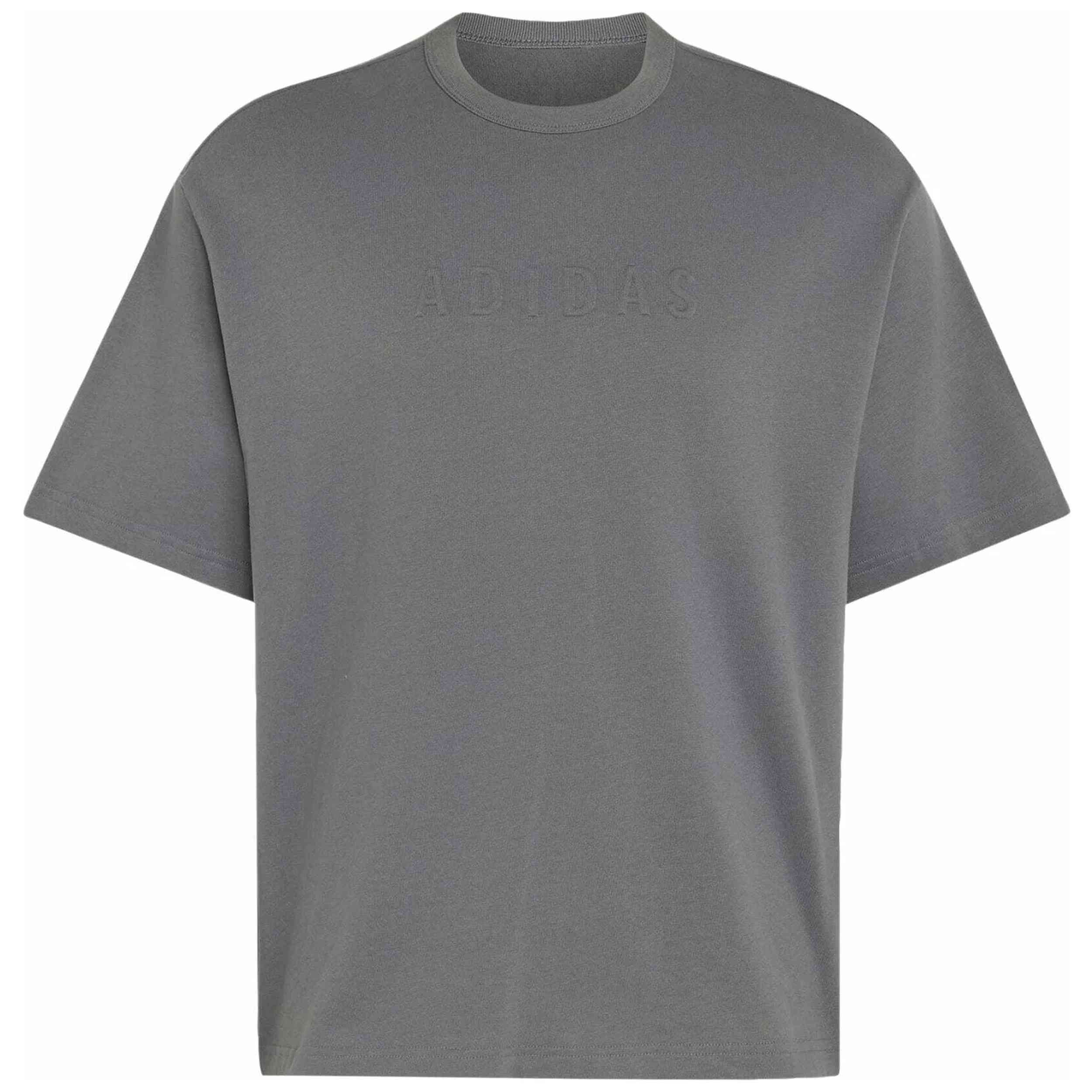 Camiseta De Manga Corta Adidas modelo SoftLux "Grey Five" para hombre y mujer en color Gris