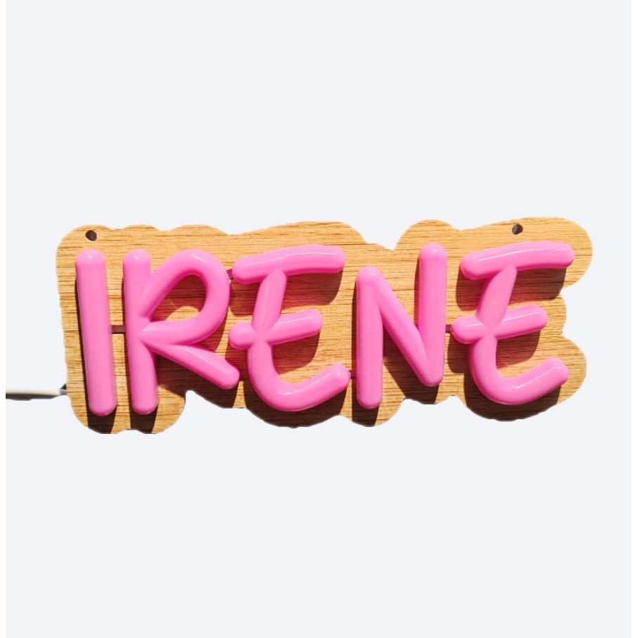 Letrero Luminoso LED Personalizado con Nombre – Luz de Neón Decorativa USB con Letras Intercambiables, Ideal para Habitación Infantil, Cumpleaños, Fiestas, Regalos y Decoración de Hogar | Cada Nombre Tiene Un Diseño Diferente