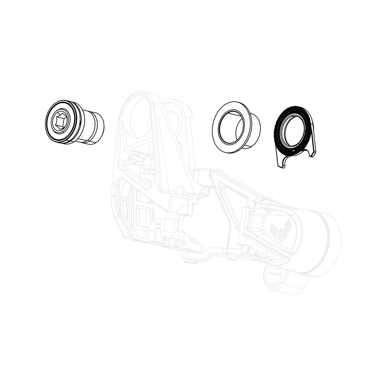 Kit De Repuesto De Tornillo Para Cambio Eagle Axs T-Type Xxsl Full Mount 11.7518.104.000