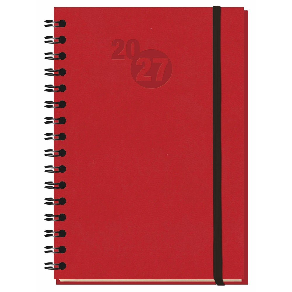 MYRGA AGENDA ANUAL 2027 LAREDO DIA PAGINA WIREO ROJO MYRGA 2027