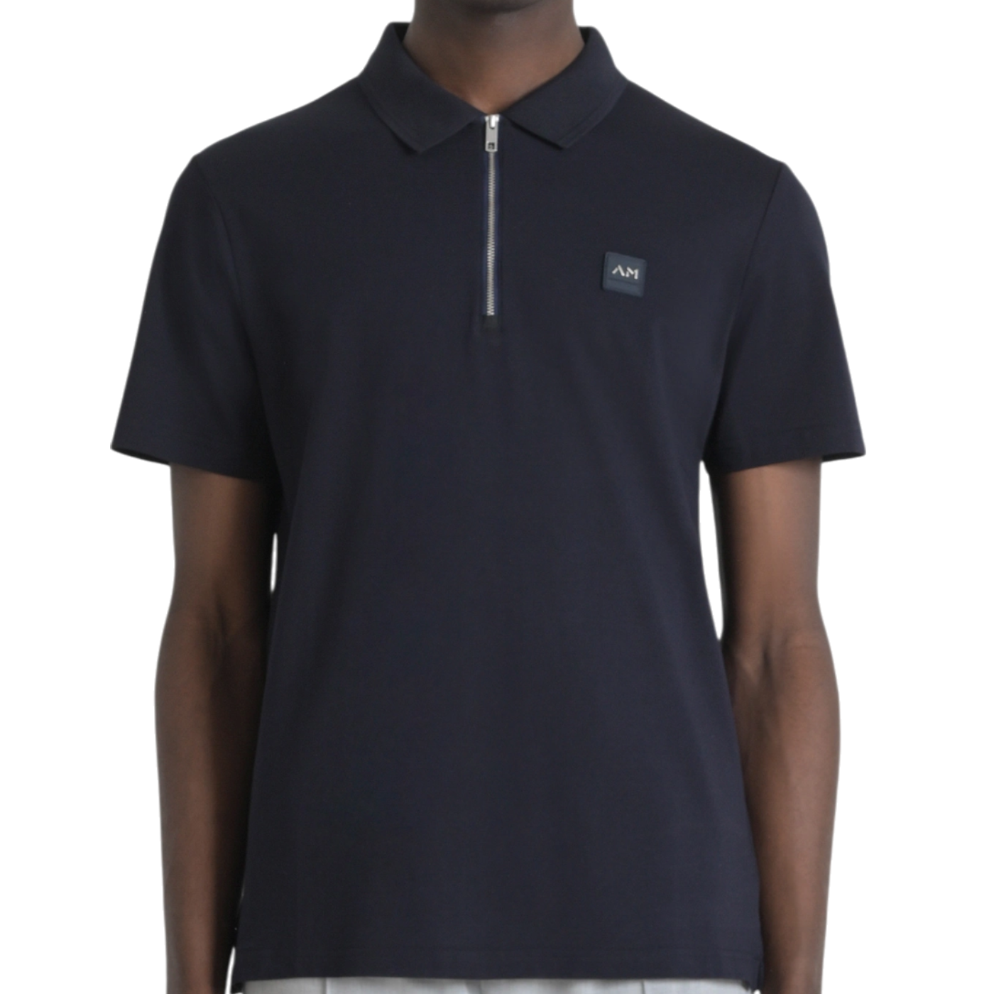 Polo Antony Morato Fit Metal Badge Marino Moderno, Ropa casual
