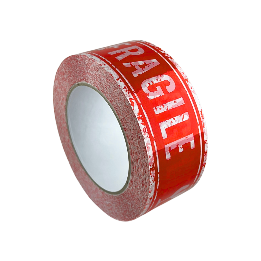 CRISTAPE PACK 6 Uds. Cinta adhesiva Embalaje FRAGILE 48mm x 132m