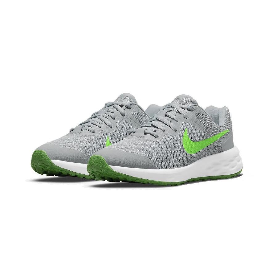 NIKE REVOLUTION 6 NN GS GRIS/LIMA 009