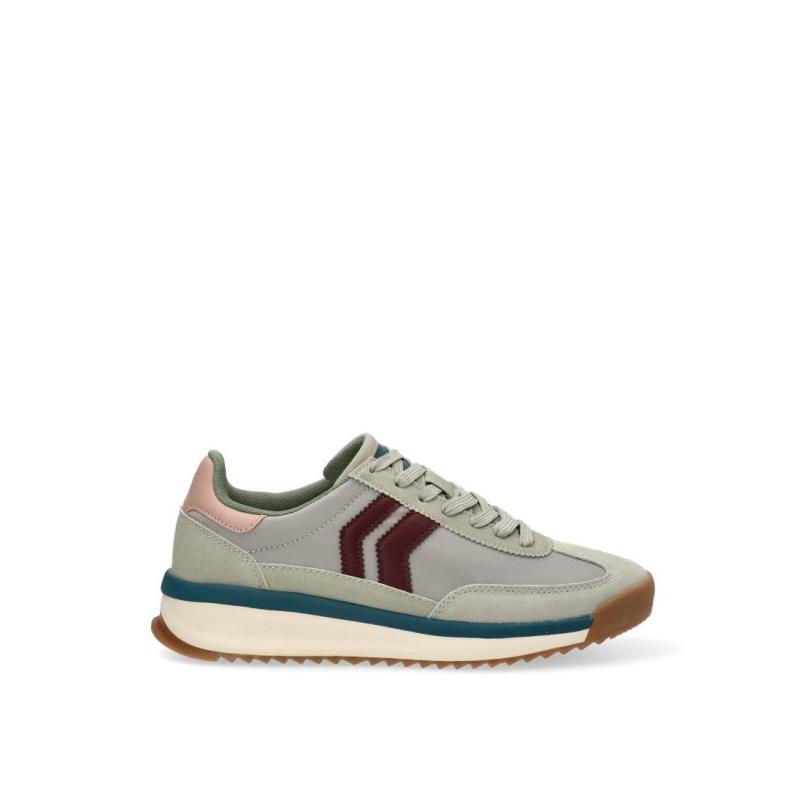 Zapatillas Casual Etika - Hombre - Suela Plana - Modelo 82043 - Color Verde