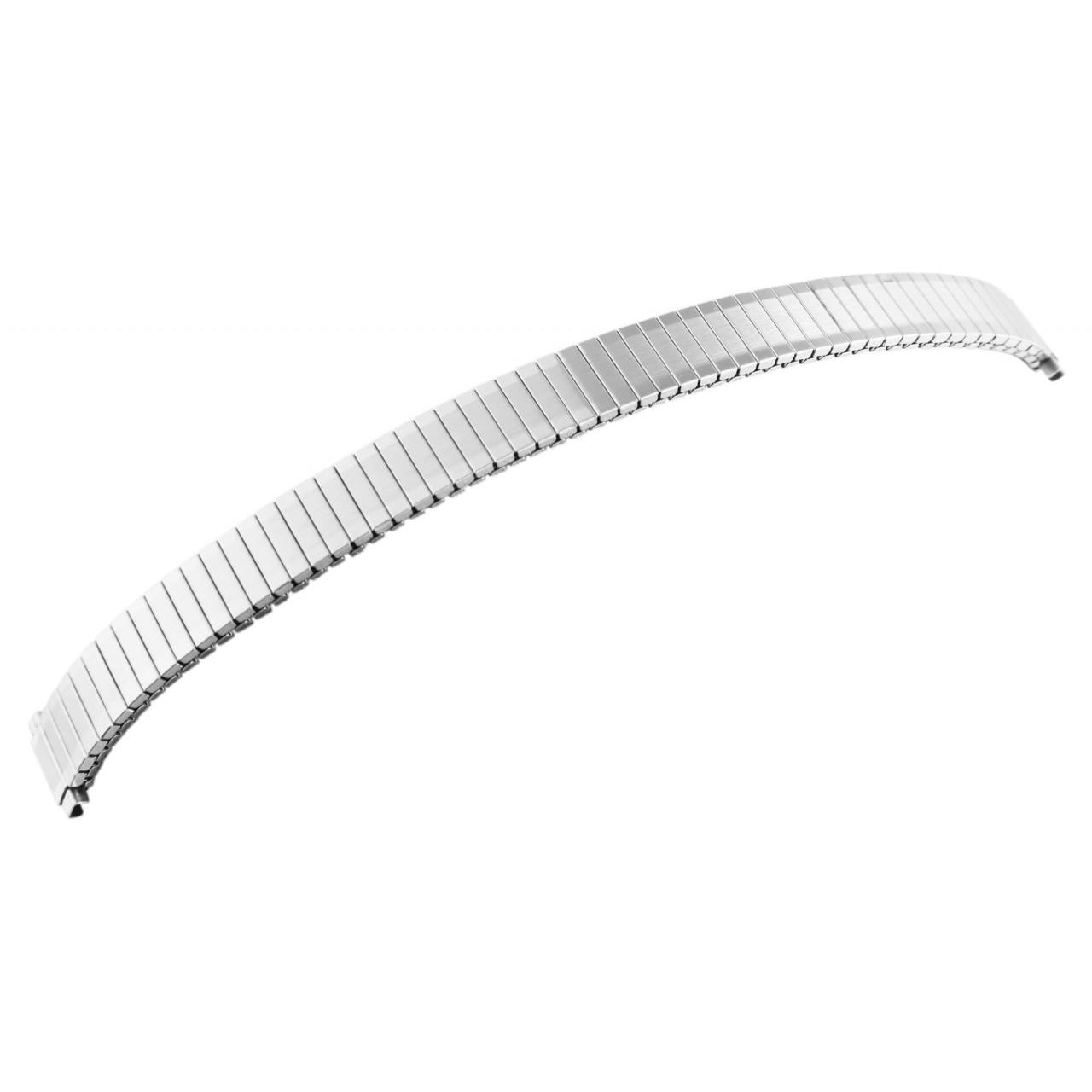 Bracelete para Reloj em Aço Inoxidável Prateada – 10 mm - 0056