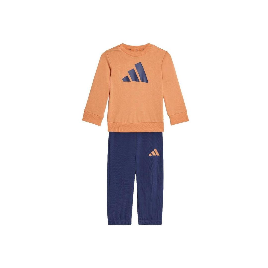 Chandal Baby adidas Bl Ft Jog 240 Naranja Marino