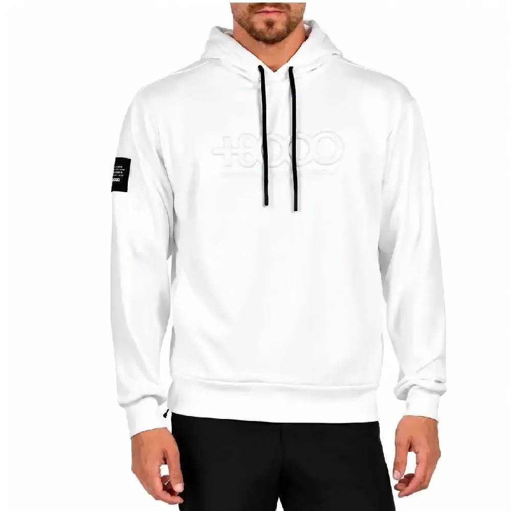 SUDADERA +8000 ABSOL CABALLERO BLANCO | OUTDOOR MONTAÑA TEJIDO TÉCNICO