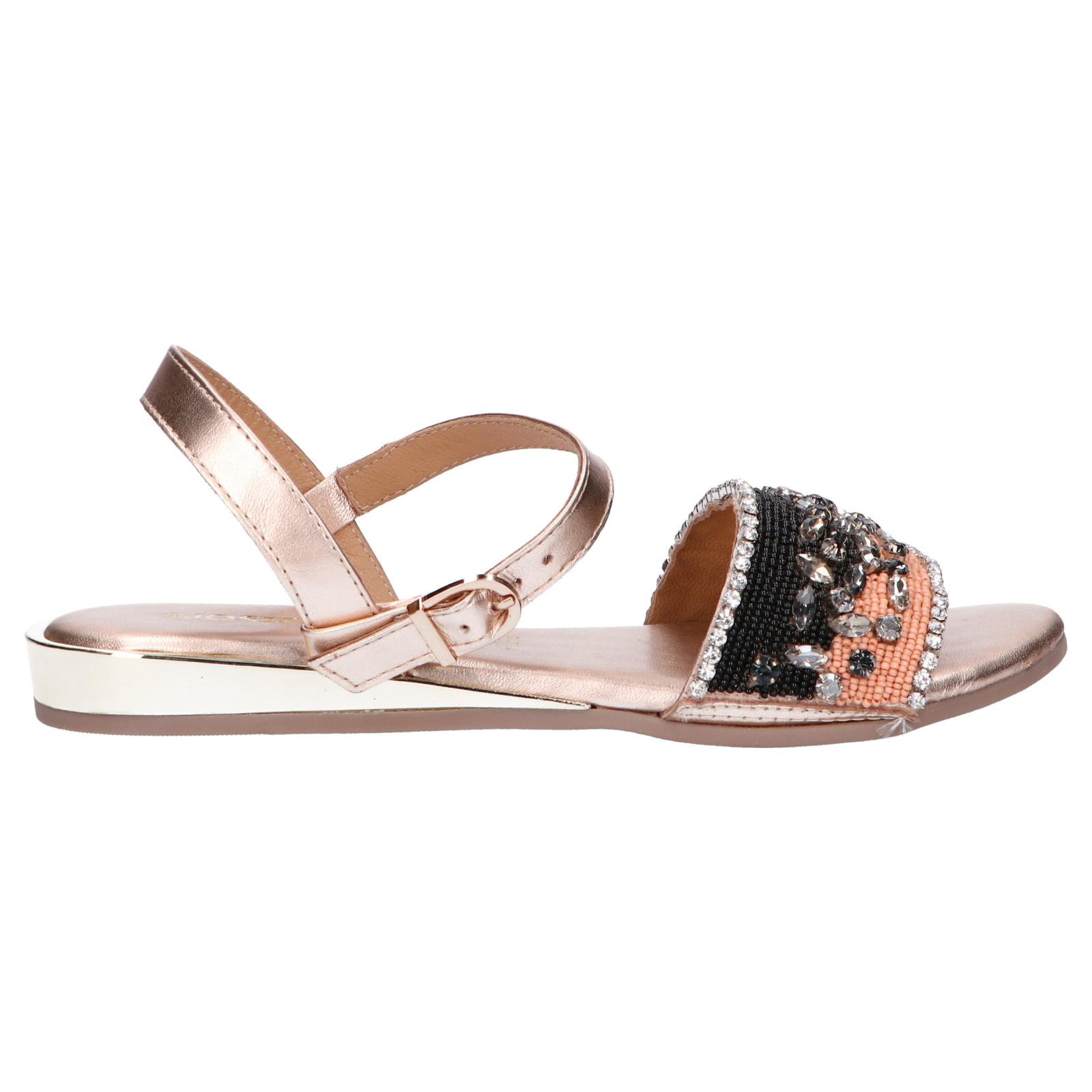 Gioseppo women's sandals 48740-zante pink gold