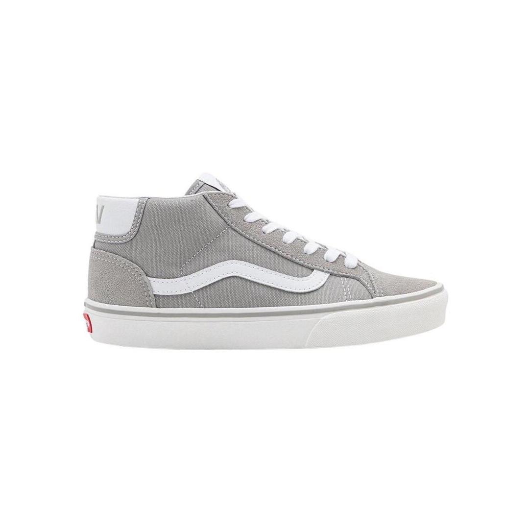 Vans Zapatilla Mid Skool 37 Gris