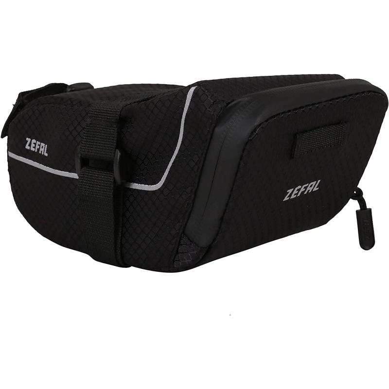 ZEFAL | Bolsa De Herramientas Z-Light Pack XS - Bolsa super ligera. Fijación de velcro sobre los raíles y la tija del sillín. Peso según fabricante: 40 grs. Color: Negro. Material: impermeable. Logo
