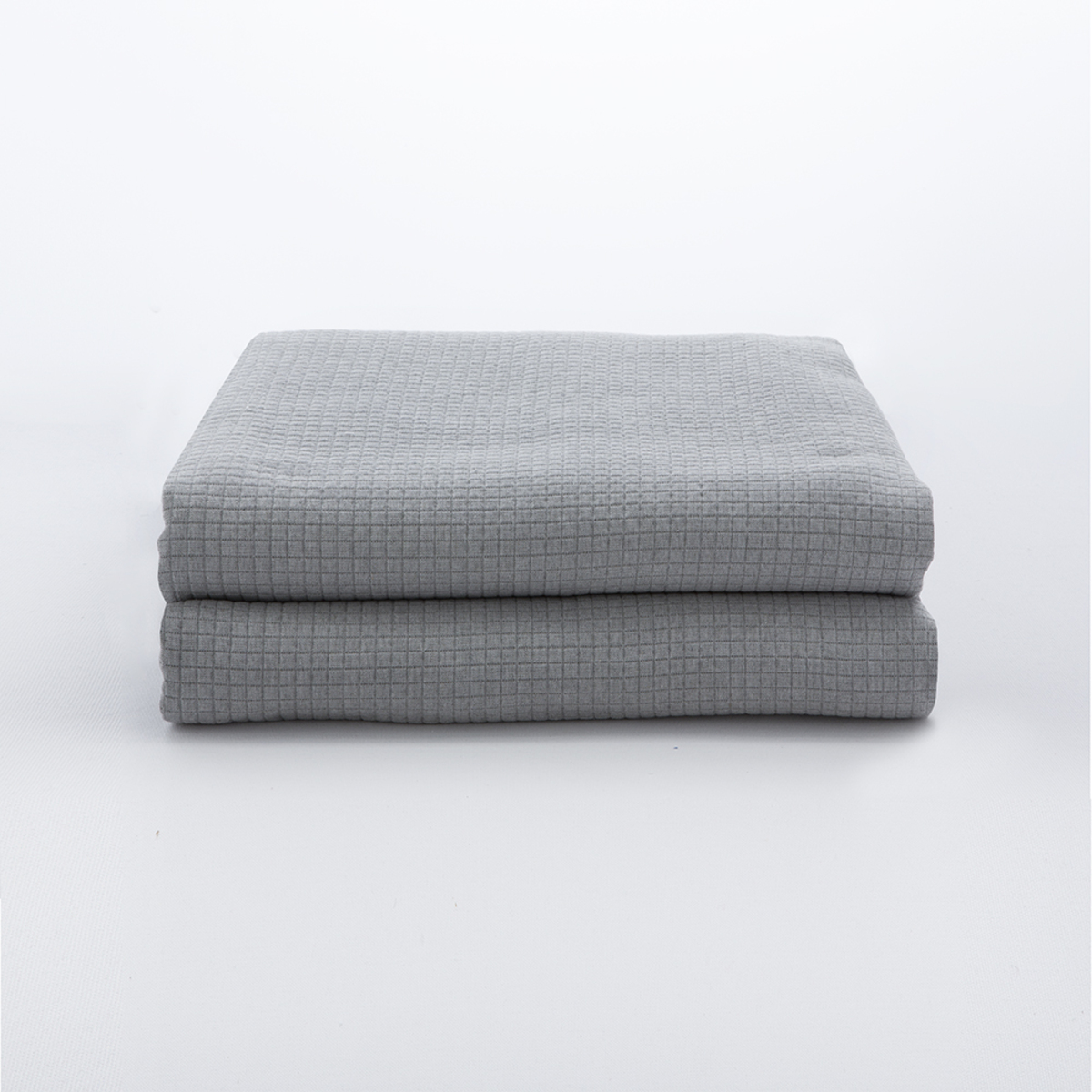 NAF NAF - Colcha algodón/poliéster BRENNE  gris perla 180x270 cm