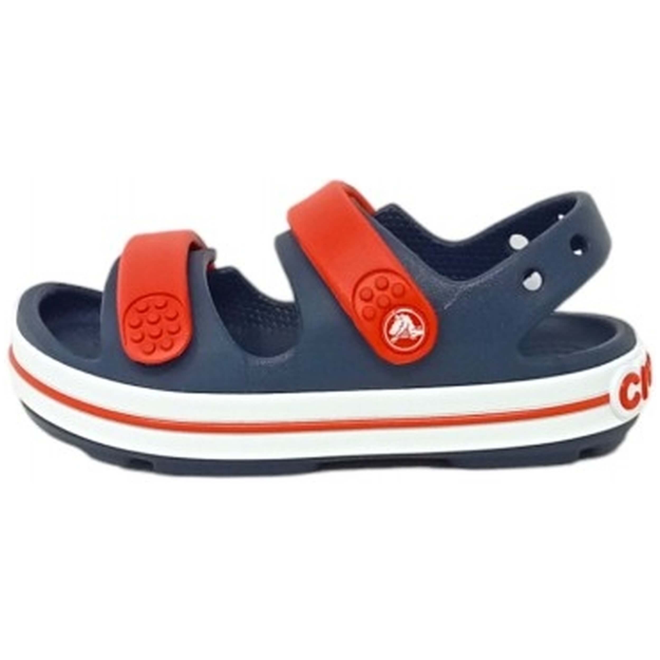 Calzado marca Crocs modelo 209424-4Ot para kids en color marino