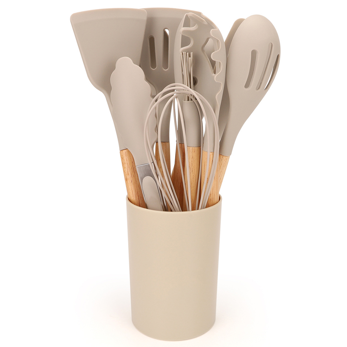 Juego de Herramientas de Cocina de Silicona de 12 Piezas
