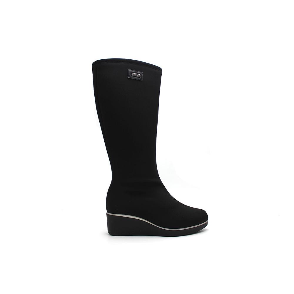 Doctor Cutillas 64818 Botas altas, impermeables, con cuña y plataforma, con cremallera, suela de goma, para señora