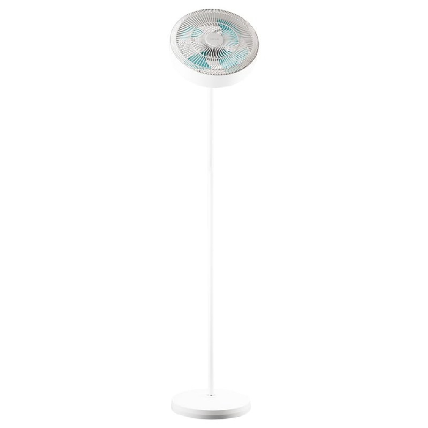 Cecotec Ventilador de Pie con Aro de Luz LED y Mando a Distancia  FanLamp. 36W, Motor DC
