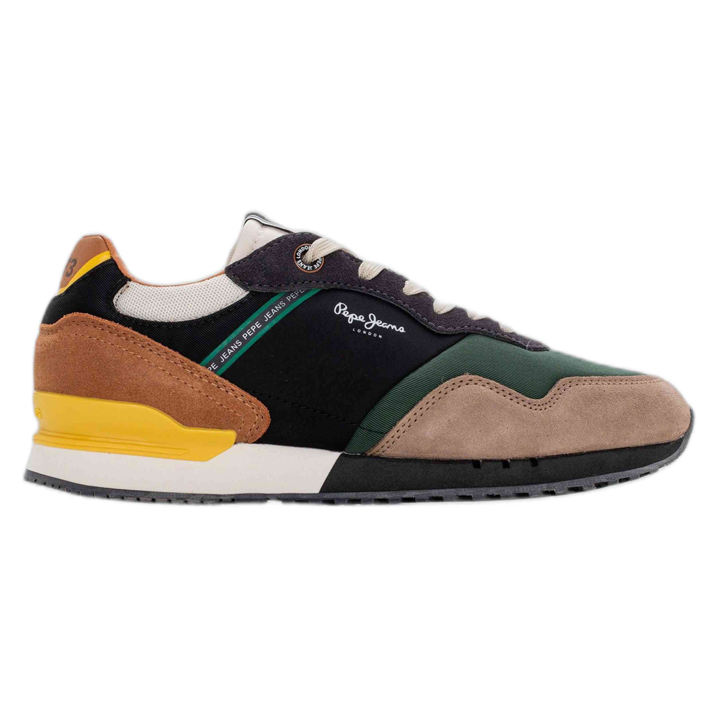 Zapatillas Pepe Jeans London Brand Dark Stone Beige Hombre