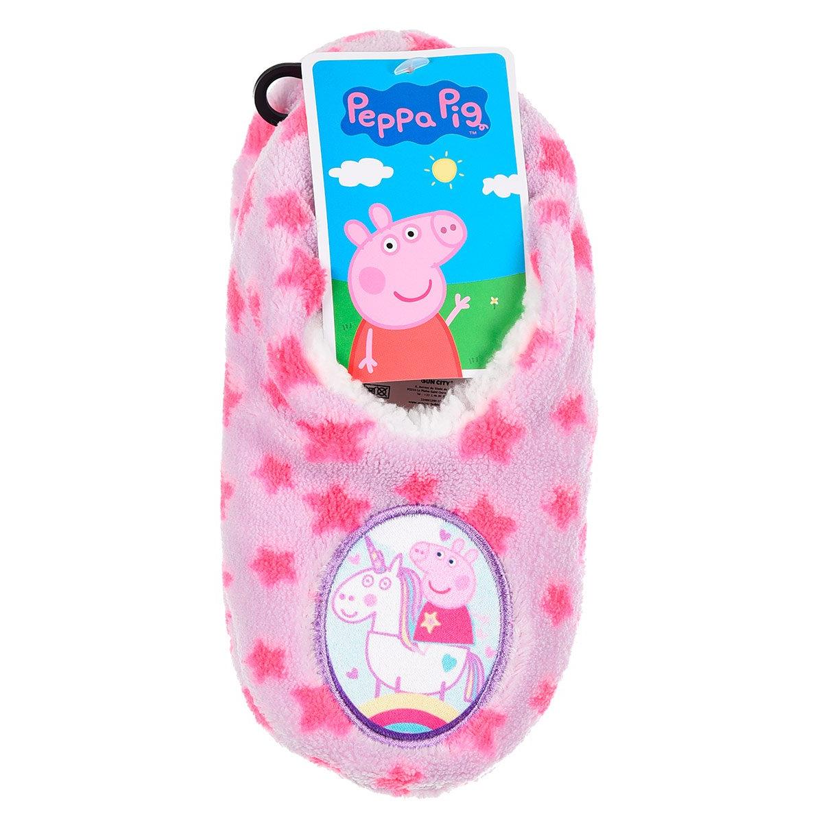 Pantuflas antideslizante Peppa Pig estrellas 23/26 - Peppa Pig