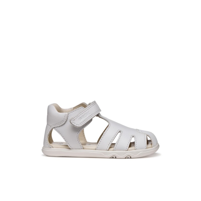 GEOX B656PC C1000  37702 26V SANDALIA VELCRO WHITE