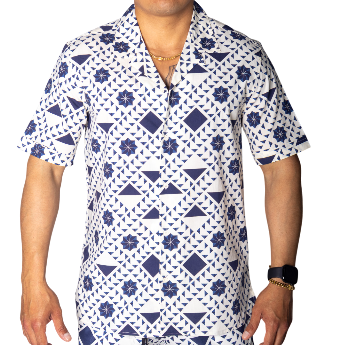 Camisa Antony Morato HW Honolulu Regular FIT Marino Hombre Moderno, Ropa casual 100% Poliéster