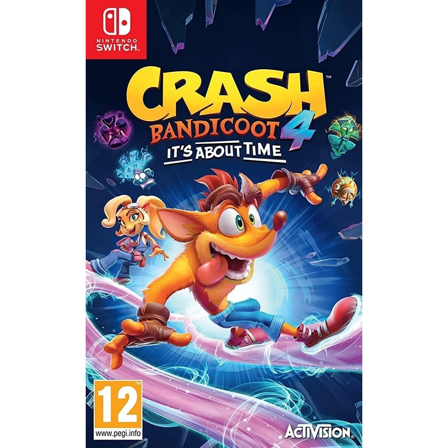 Crash Bandicoot 4: It’s About Time, Juego para Consola Nintendo Switch