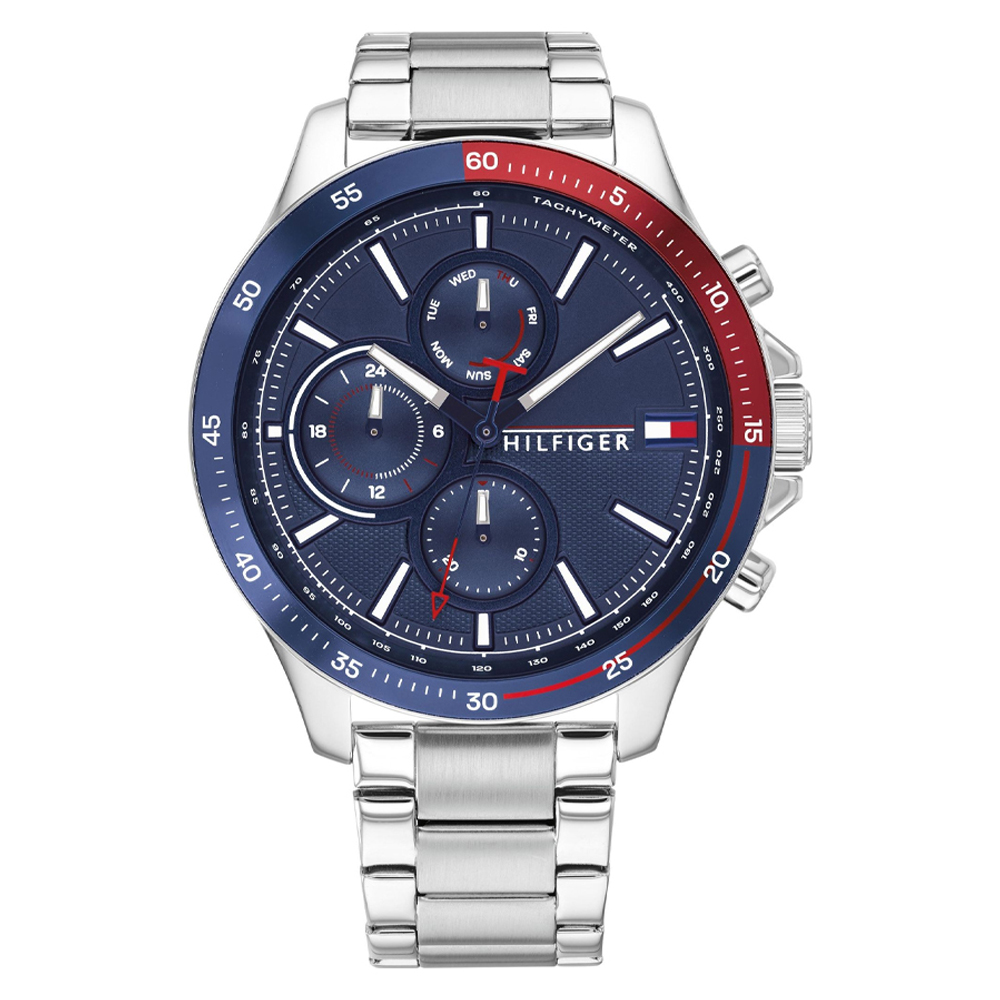 Tommy Hilfiger 1791718 Reloj de Cuarzo Para Hombre,Diámetro:46 MM