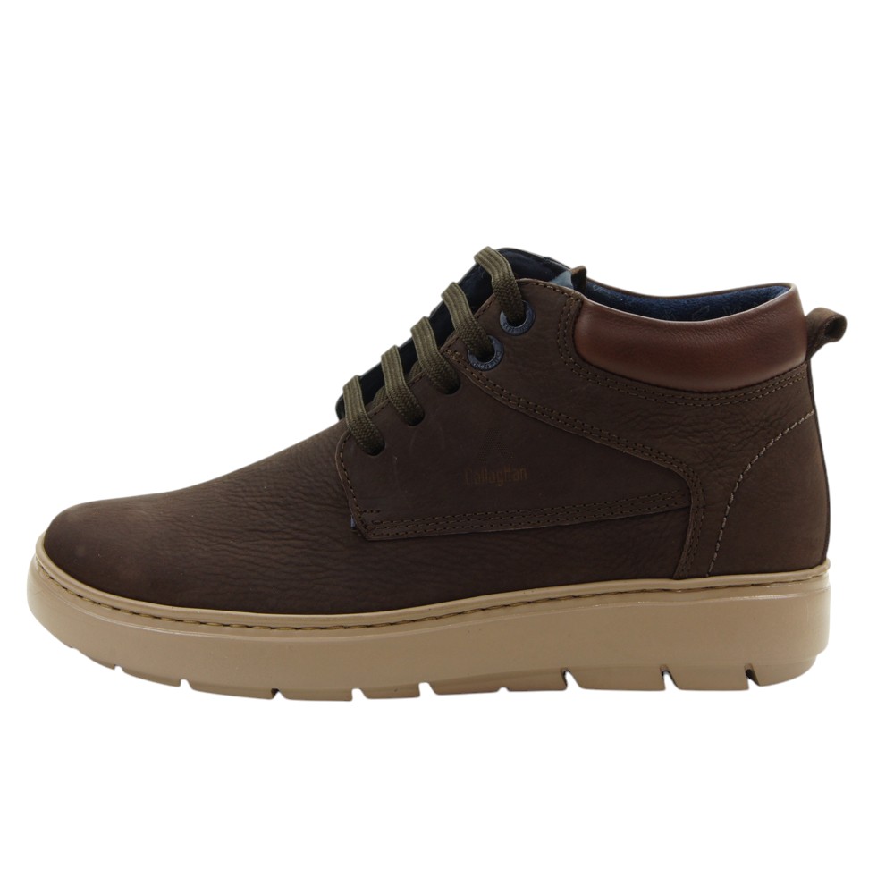 Callaghan mod. 60608 botín para hombre en nobuck, cordones