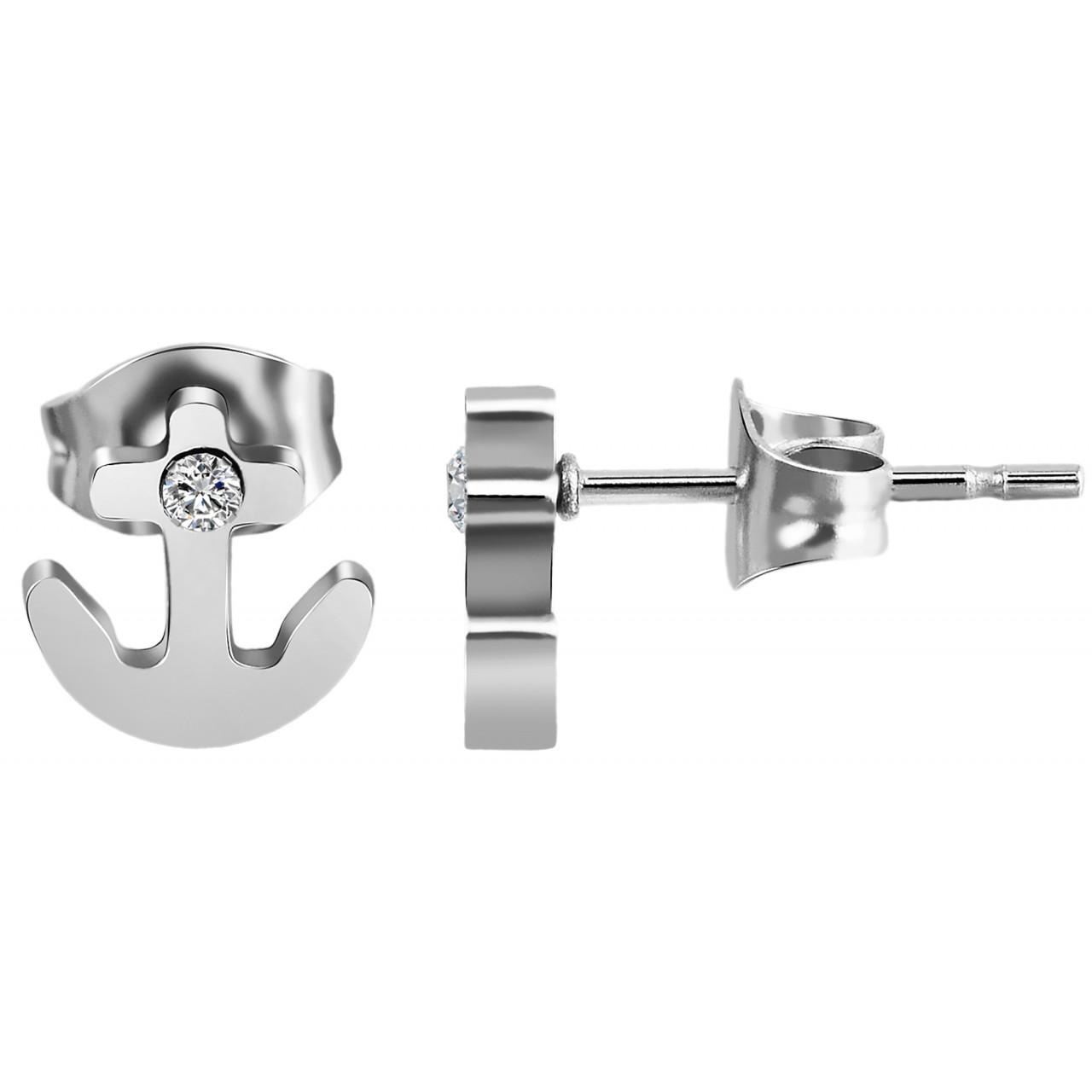 Akzent® Pendientes Âncora em Aço Inoxidável 0050