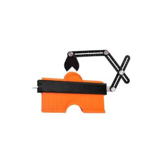 CA Medidor de contornos automático bloqueable de 25 cm - Duplicador de contornos para trazar plantillas de corte en baldosas y suelos de parqué