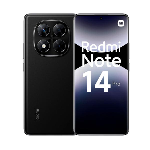 Xiaomi Redmi Note14 Pro 4g Negro Medianoche - 8+256gb - 6.67" Amoled 120hz Full Hd+