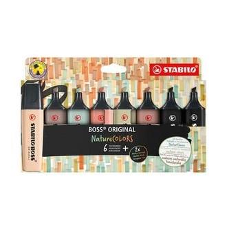STABILO MARCADOR STABILO BOSS ORIGINAL NATURECOLORS 8 COLORES BOSS ORIGINAL NATURECOLORS