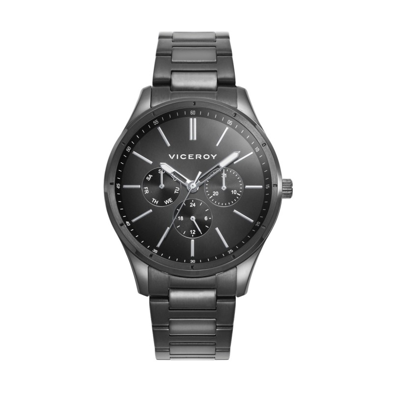 Reloj Viceroy Hombre 401387-57 – Negro, Acero, 41mm, 5 ATM