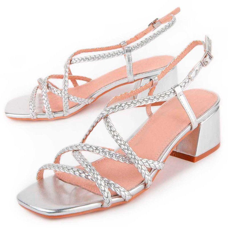 Sandalia De Tacón Para Mujer. Montevita Trea2 102937